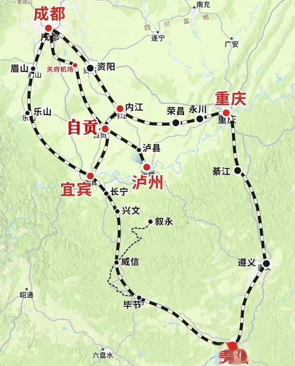 大足铁路图片