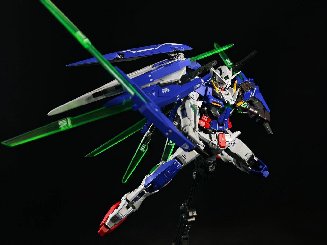 自制麒麟臂,格拉汉姆高达模型_机设_白模_阶段