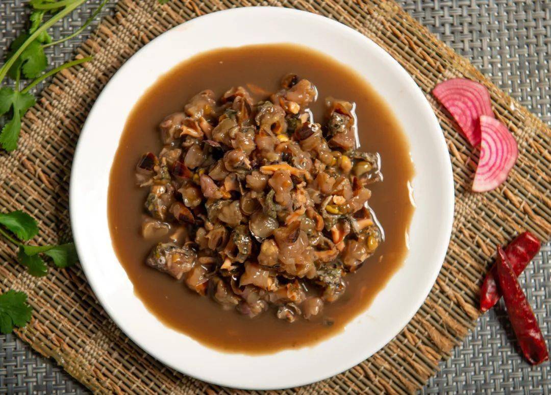 73双面黄73带鱼粥73大头菜烤年糕73观音饼普陀山海秀丽,人文