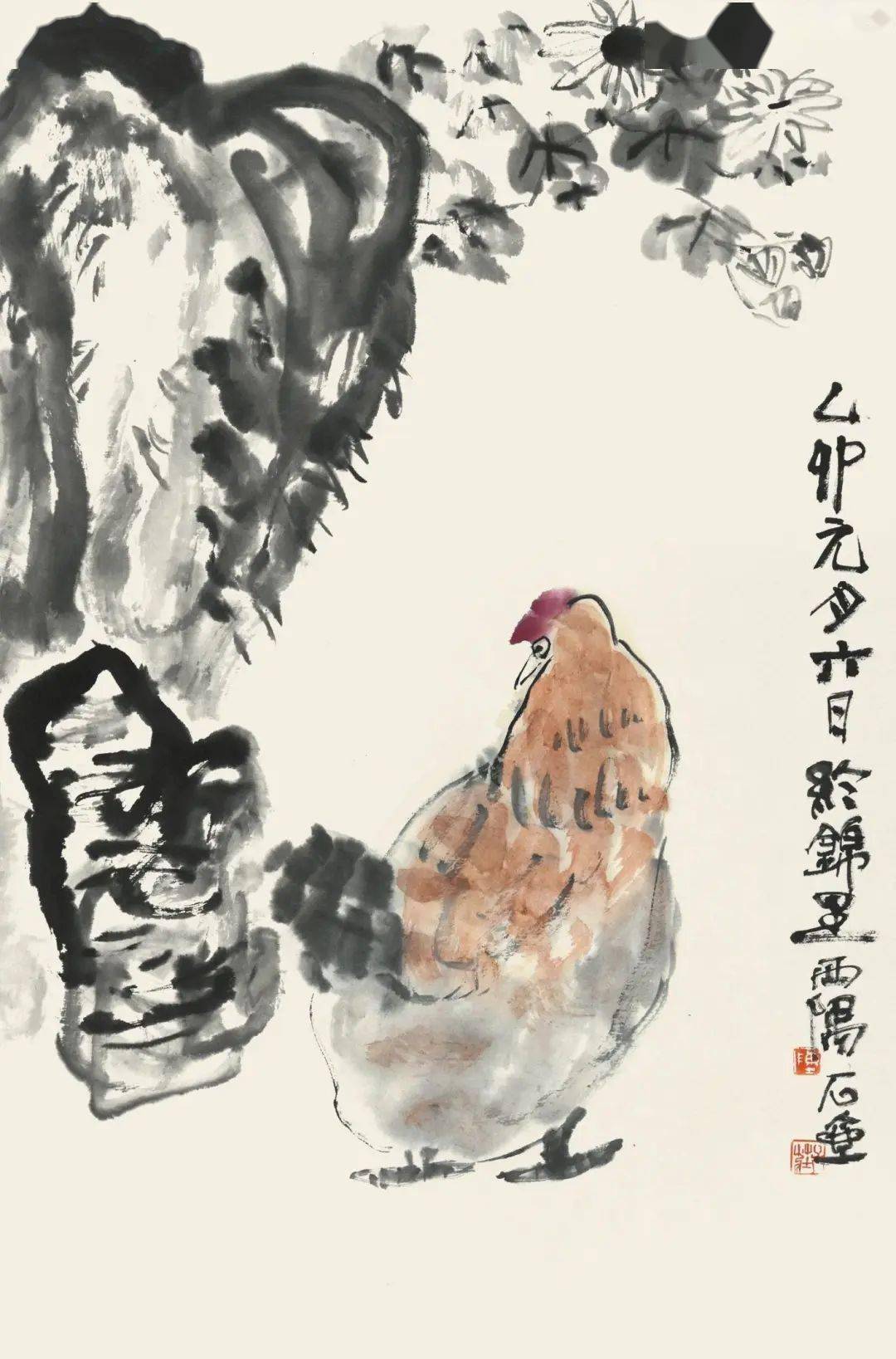 陳子莊花鳥畫,