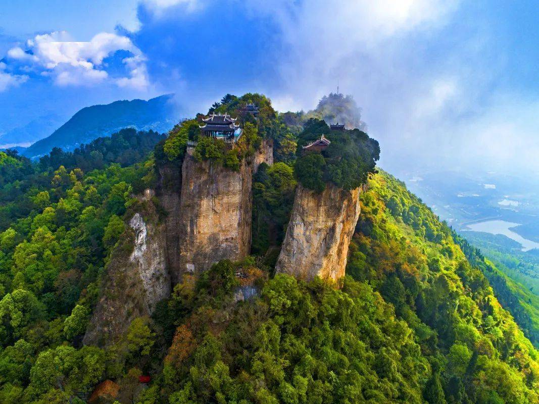 景区窦圌山景区9595小绵先来划重点这一批次包含绵阳哪些景区呢?