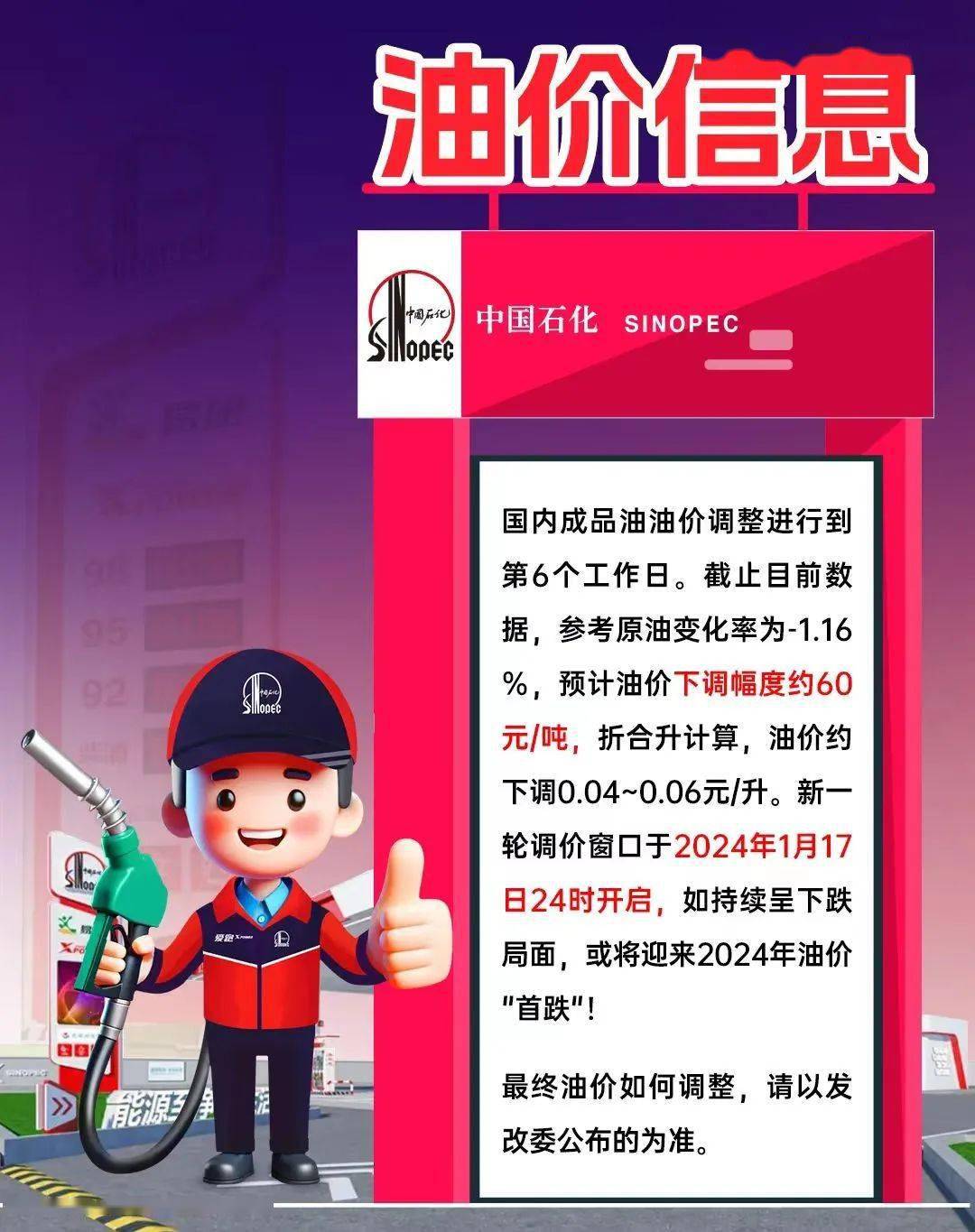 油价或迎今年“首跌”！时间就在..._搜狐网