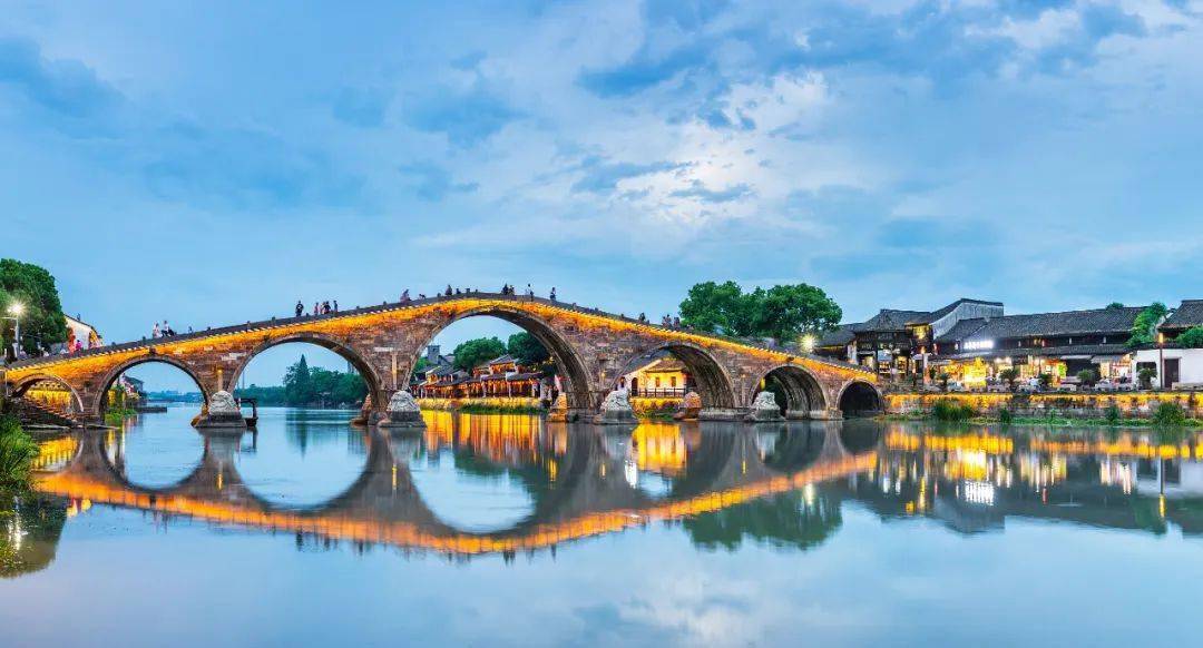 塘栖古镇广济桥的传说图片