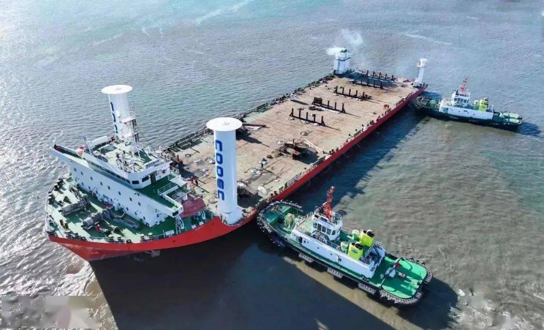 标志着我国在商用船舶旋筒风帆系统技术领域实现零的突破