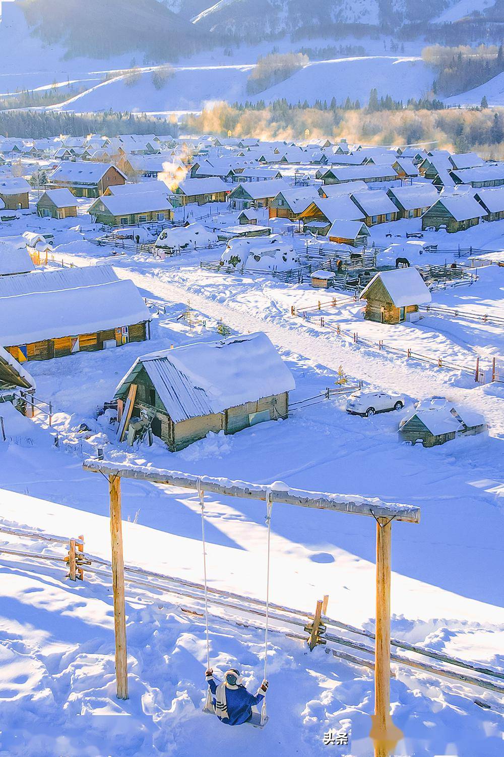 中国第一雪城,不是哈尔滨,不是漠河_摄影_滑雪_冬日