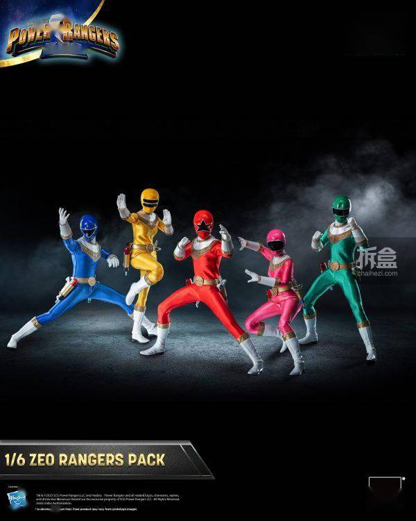 threezero figzero 恐龙战队希奥战士套装 1/6特摄人偶