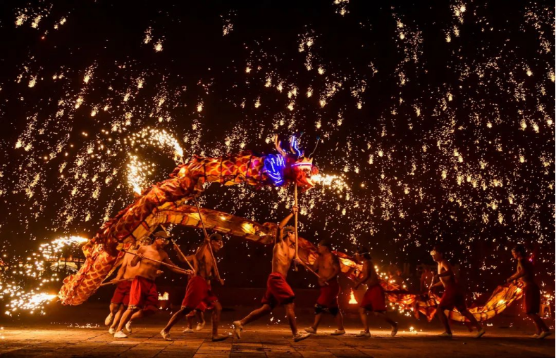 贵州花灯参神图片