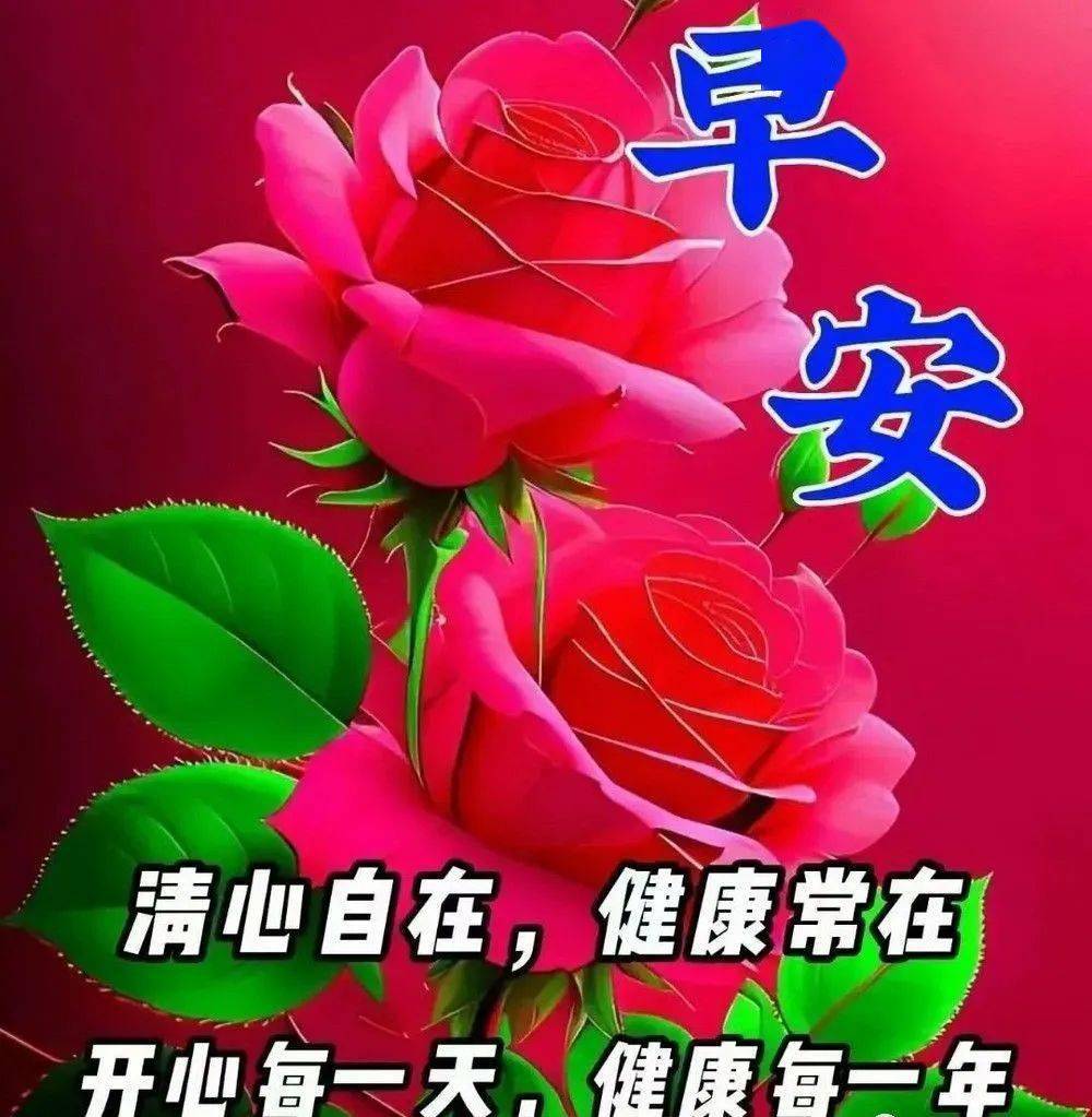 2024最新早上好表情大全,祝福朋友一生平安,永远快乐!