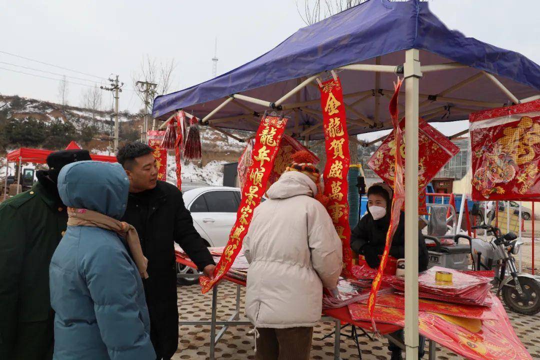 沁源县沁河镇城南综合便民市场正式营业