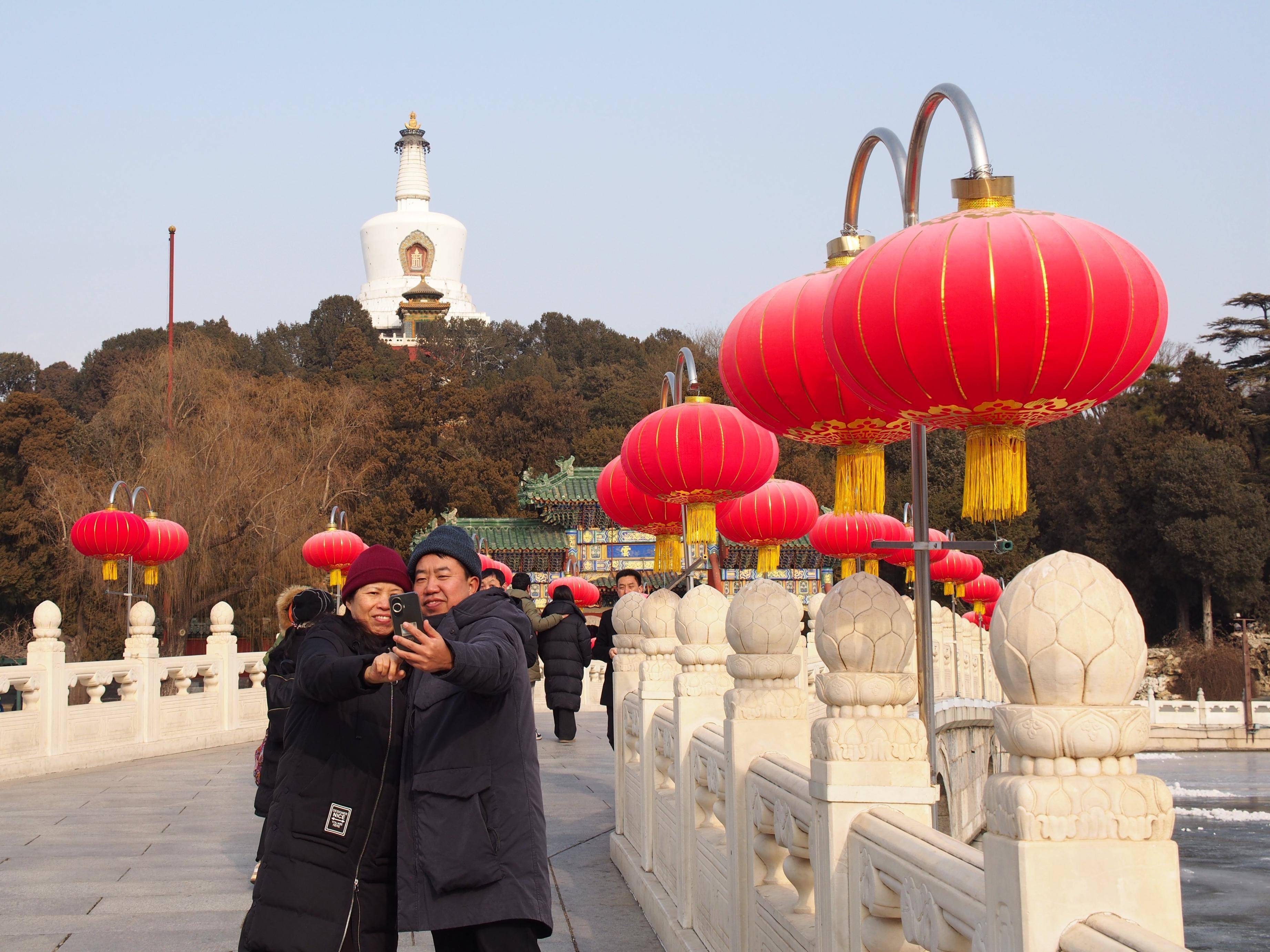 北京春节免费公园图片