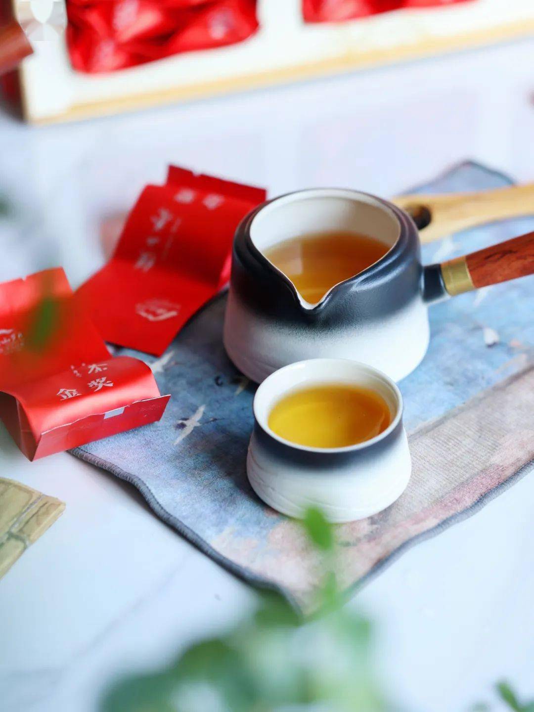 【国际金奖 非遗出品】5a级茶园孕育,独立茶包设计致敬建党100周年