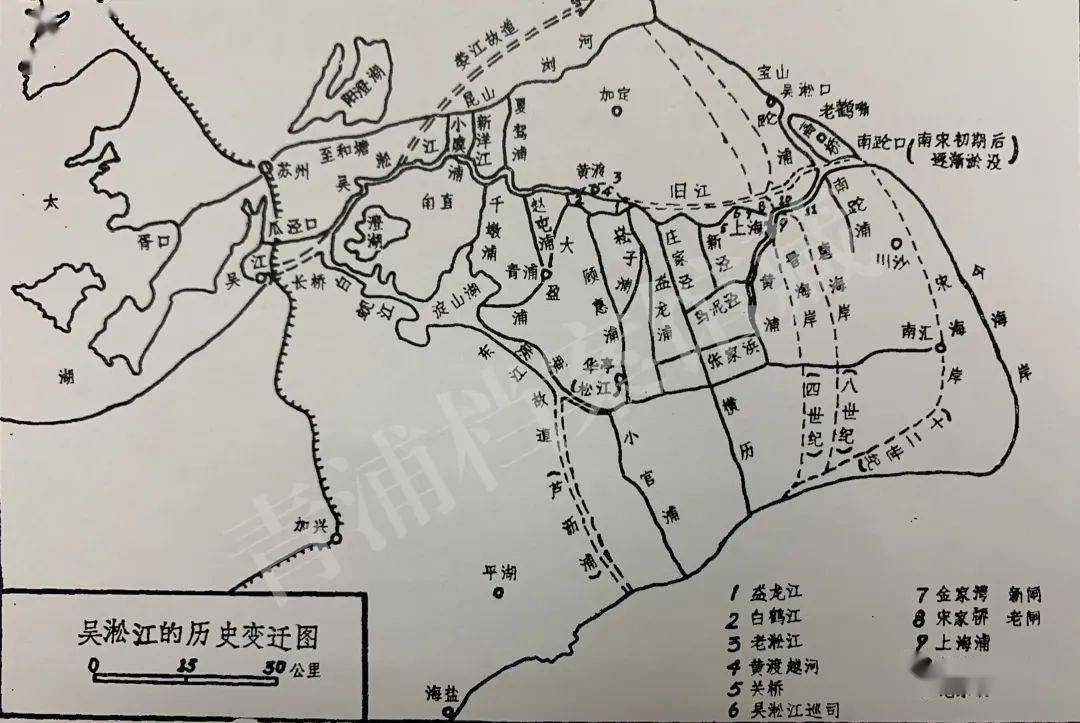 水乡青浦说水_吴淞江_太湖_地区