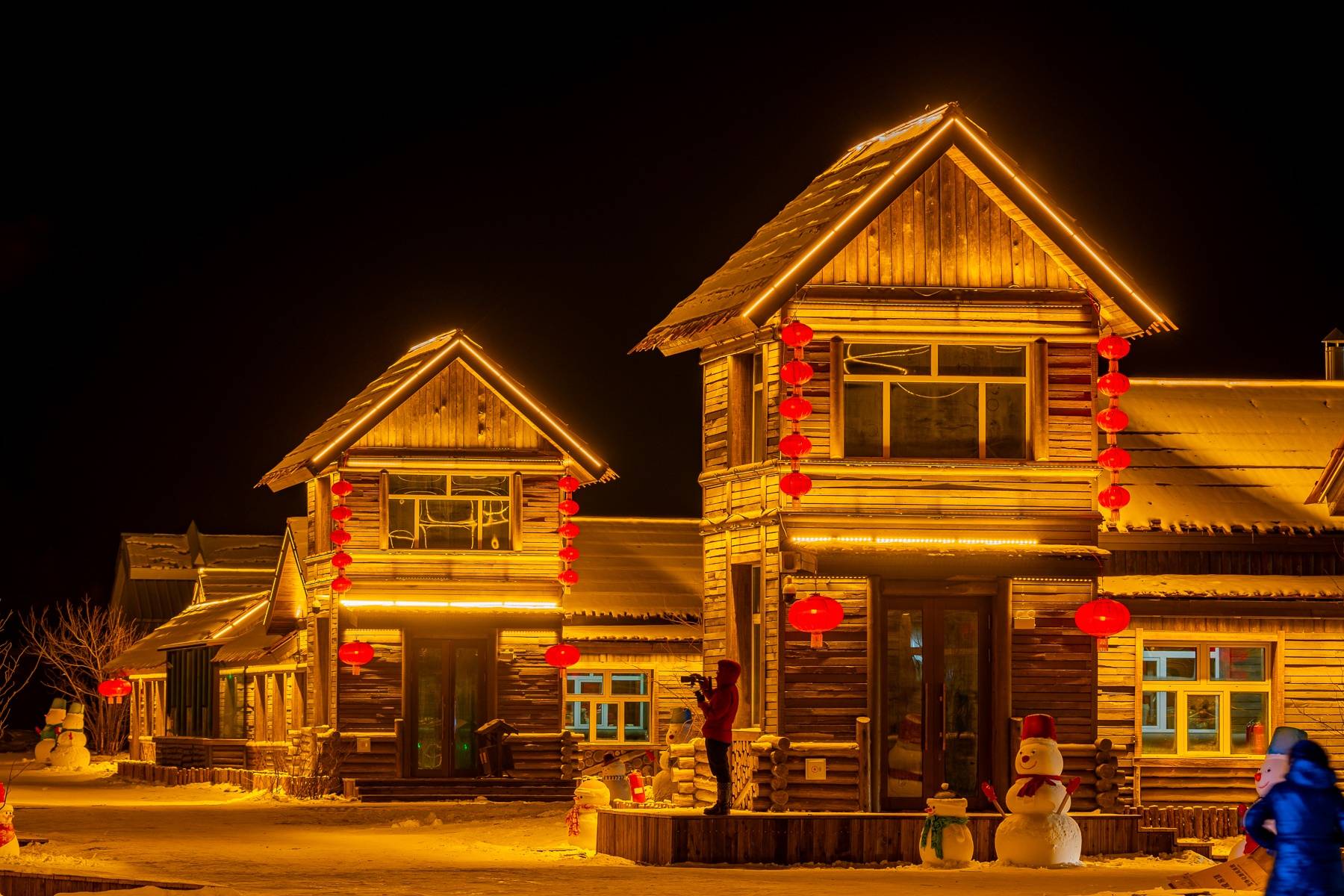 驯鹿之乡喊你到冷极村过大年_冰雪_游客_根河市