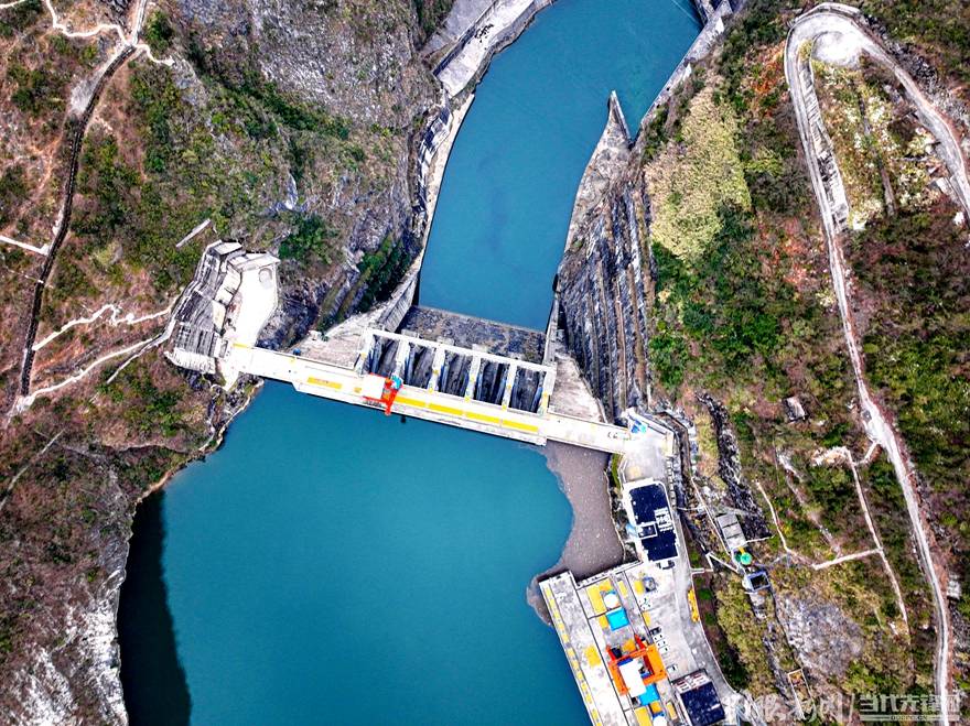 【天眼影像】乌江索风营水电站气势磅礴_贵州省_黔西_王星