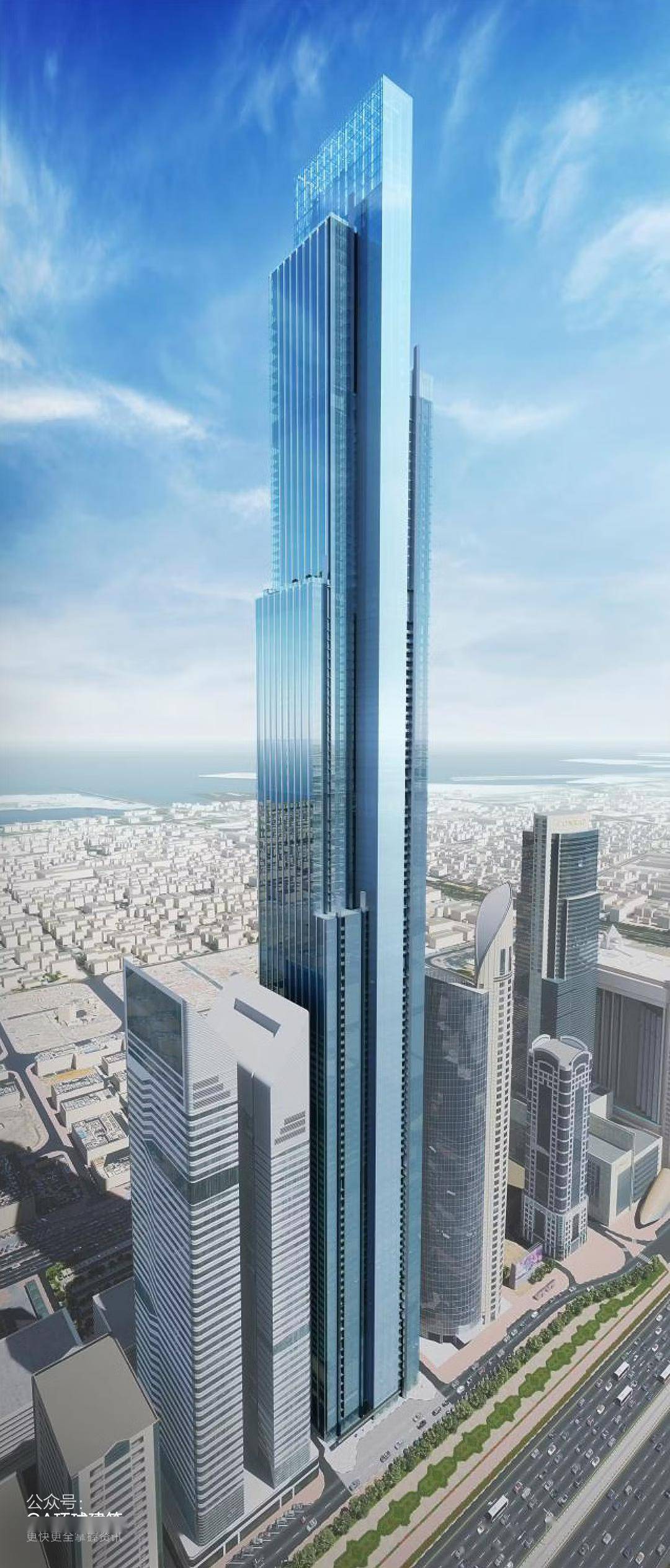 迪拜将建世界第二高塔,共122层