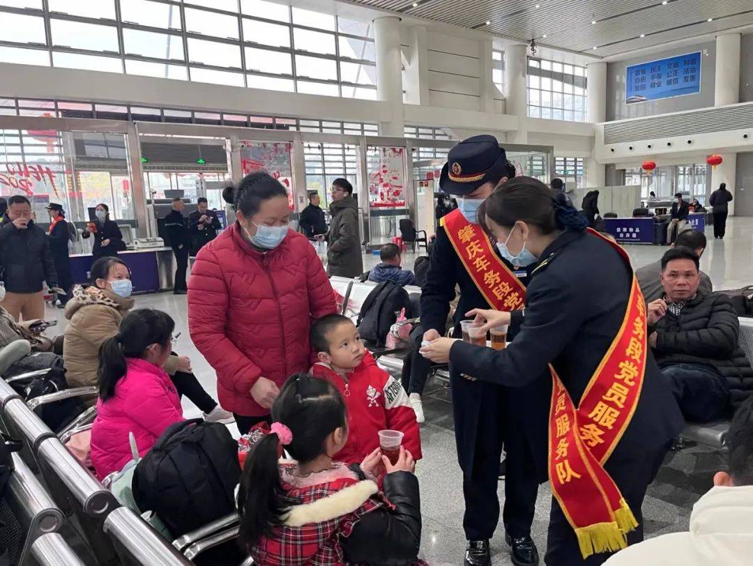 春运首日,肇庆东站预计南宁方向为主.