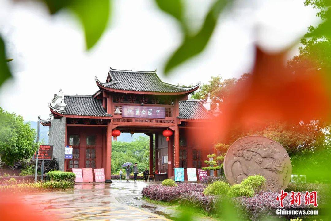 江永縣上江圩鎮浦尾村是女書流傳的核心村,建在這裡的女書生態博物館