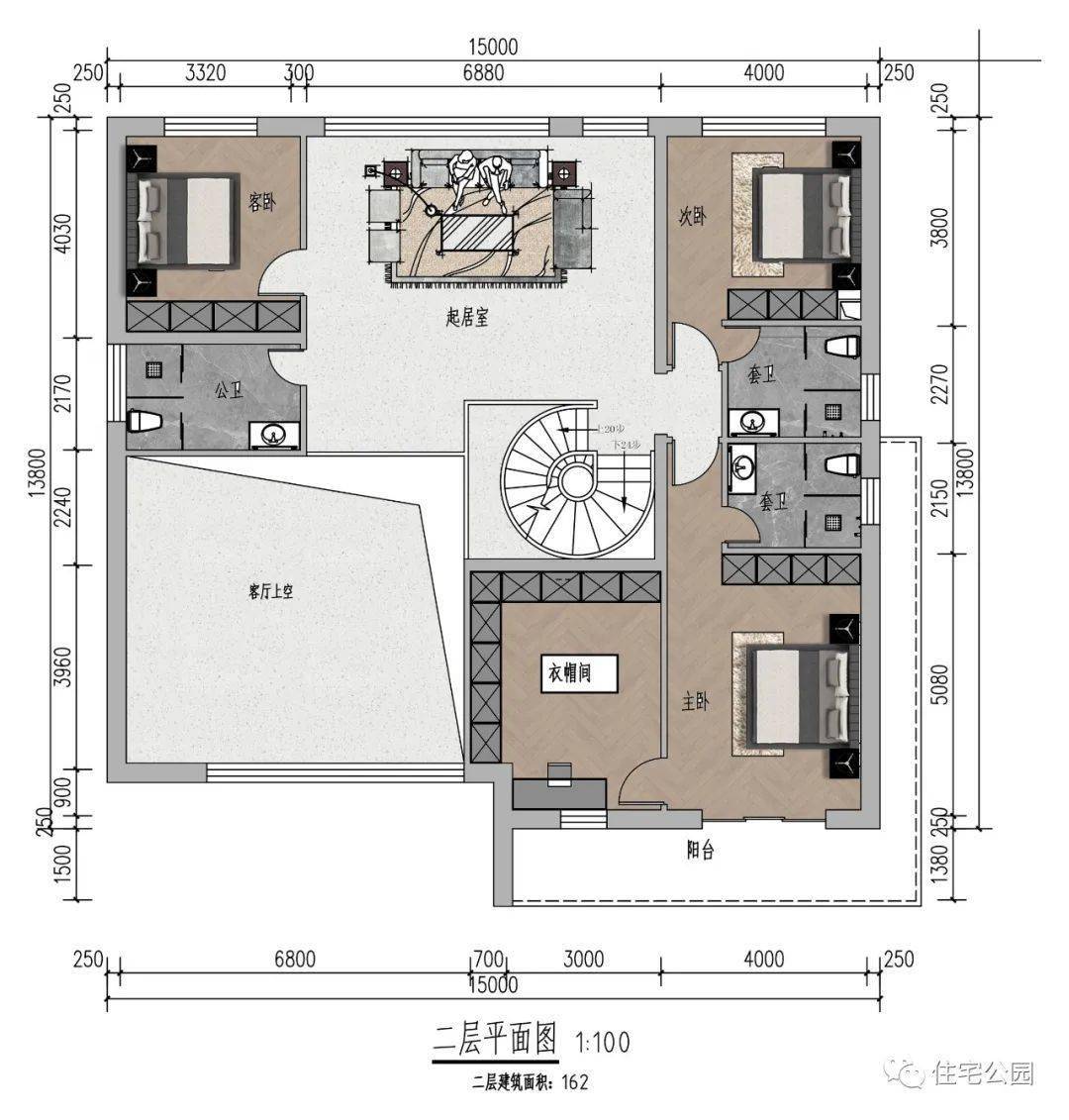 10套現代風格農村別墅,性價比超高,想要圖紙的朋友快