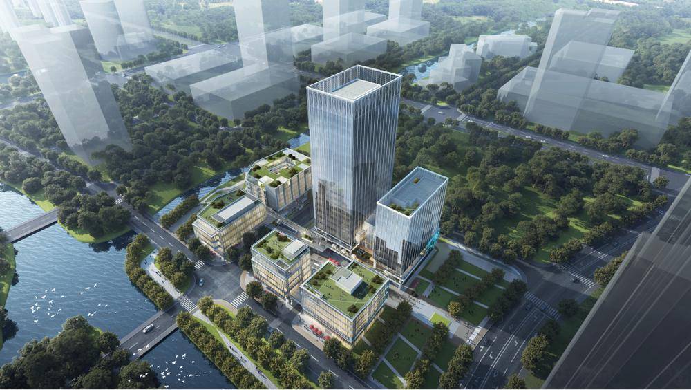 广州南沙庆盛人工智能孵化器及配套工程项目正式封顶