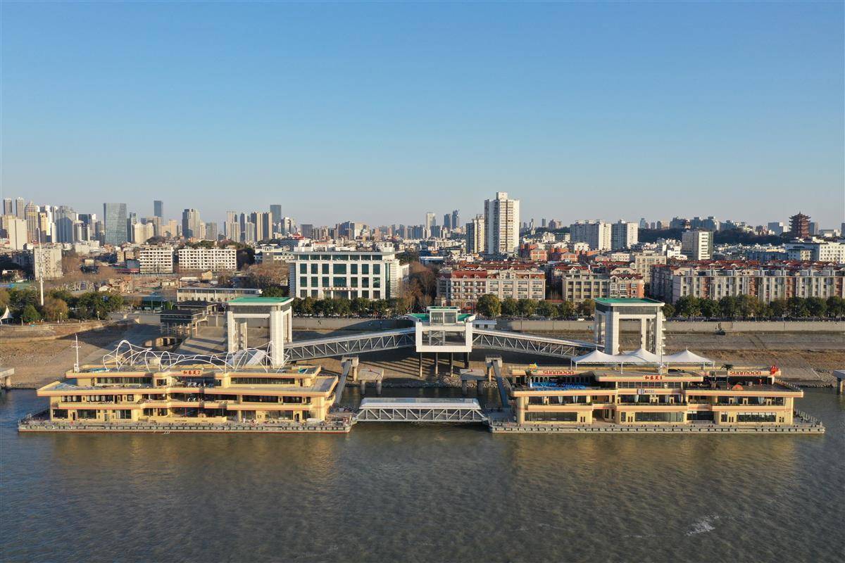 武昌江滩红巷旅游码头"蝶变"归来_武汉市_中华路_游轮