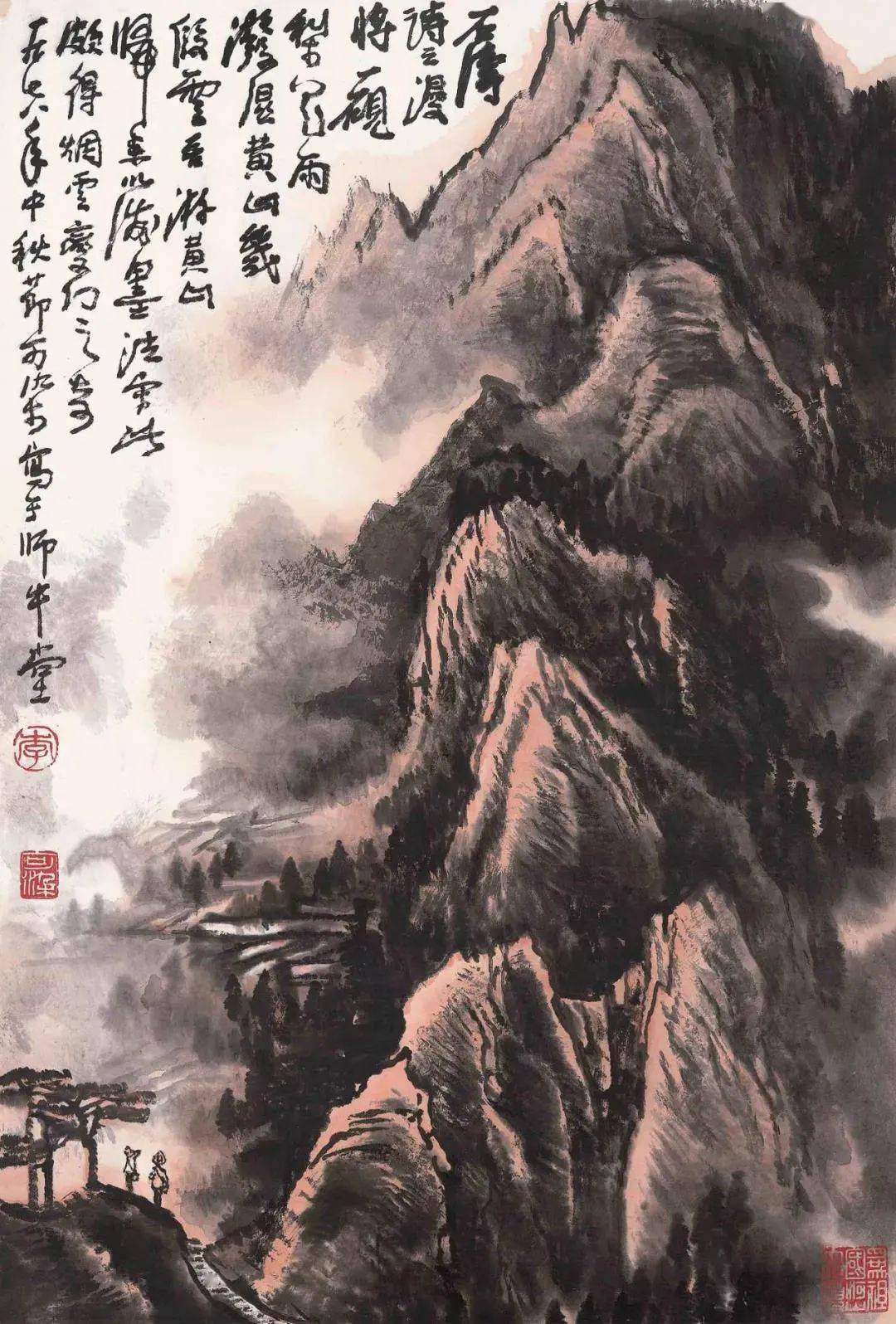 沈天赐山水画作品价格图片