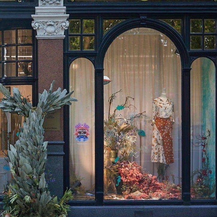 一大波花艺橱窗来了,绝对视觉盛宴!_艺术_大自然_的设计
