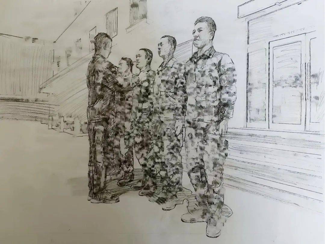 北疆卫士文化丨一支画笔,记录军营精彩瞬间!_战友_教育_生活