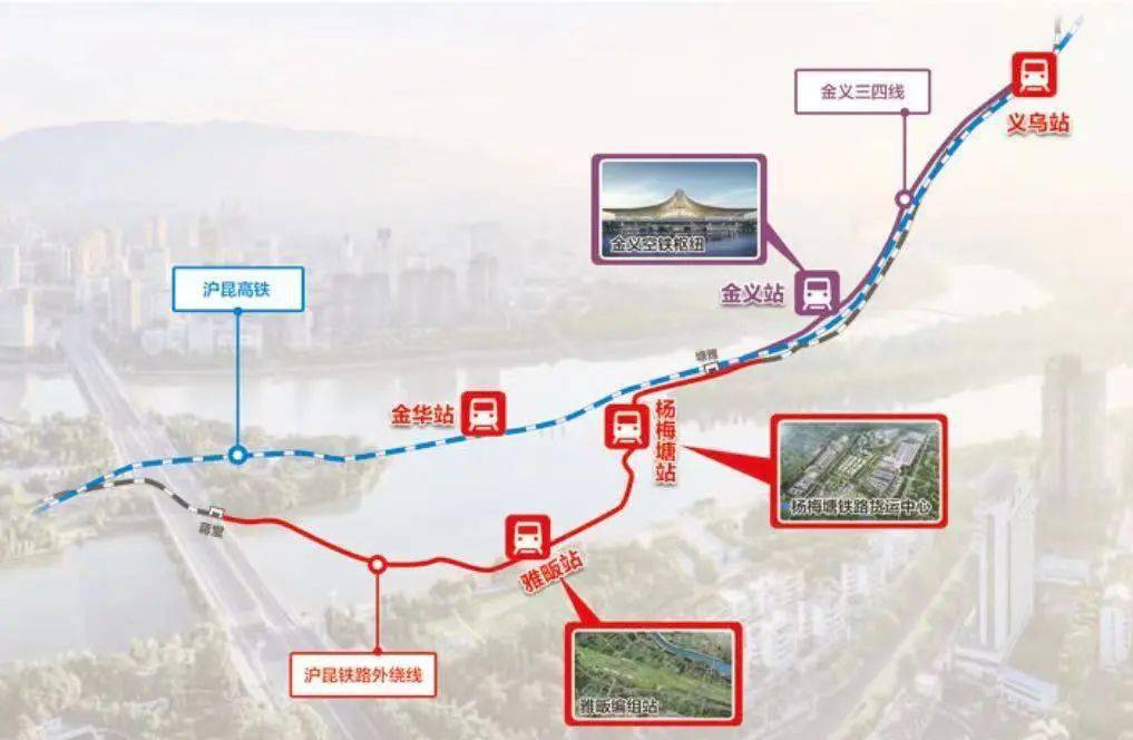 婺城元素【報告原文】大力推進金華鐵路樞紐擴容改造工程,加快建設