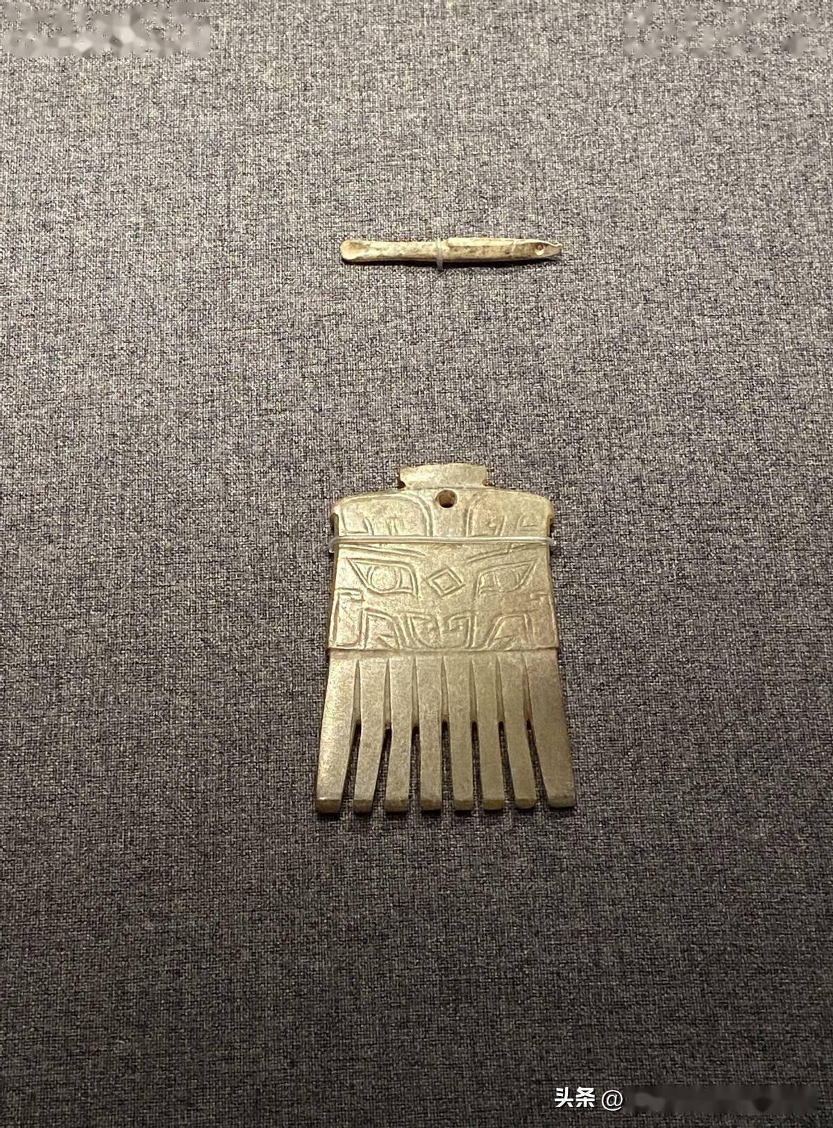 考古博物馆:美人妇好_女人_铜镜_爱美