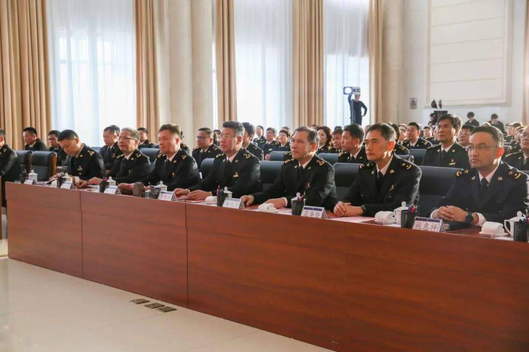 南宁海关党委书记,关长王味冰出席活动并讲话,关领导杨保清,陈竹,蓝