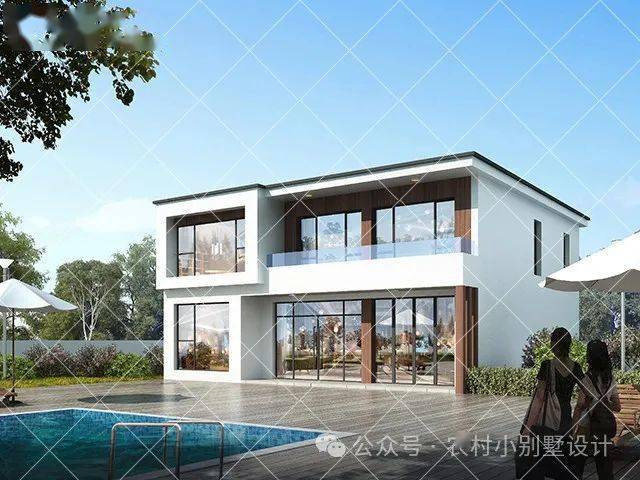 精选50款二层现代风农村自建别墅,设计感十足潮流前卫,都是年轻人喜爱