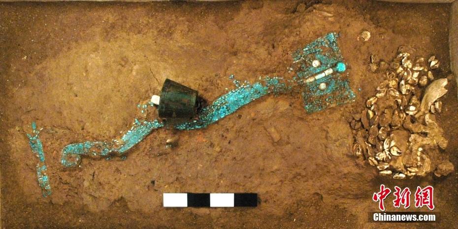 文明的坐标丨"华夏第一龙"绿松石龙形器_二里头_遗址_偃师