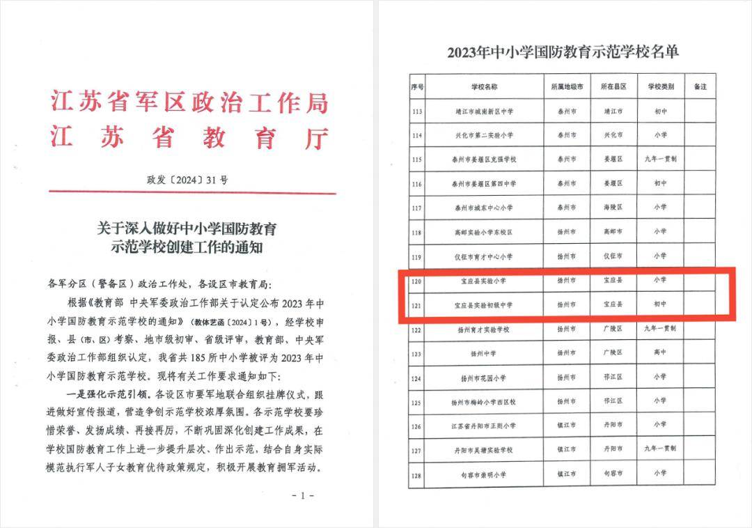 宝应实验小学,实验初中……_工作_教育_示范