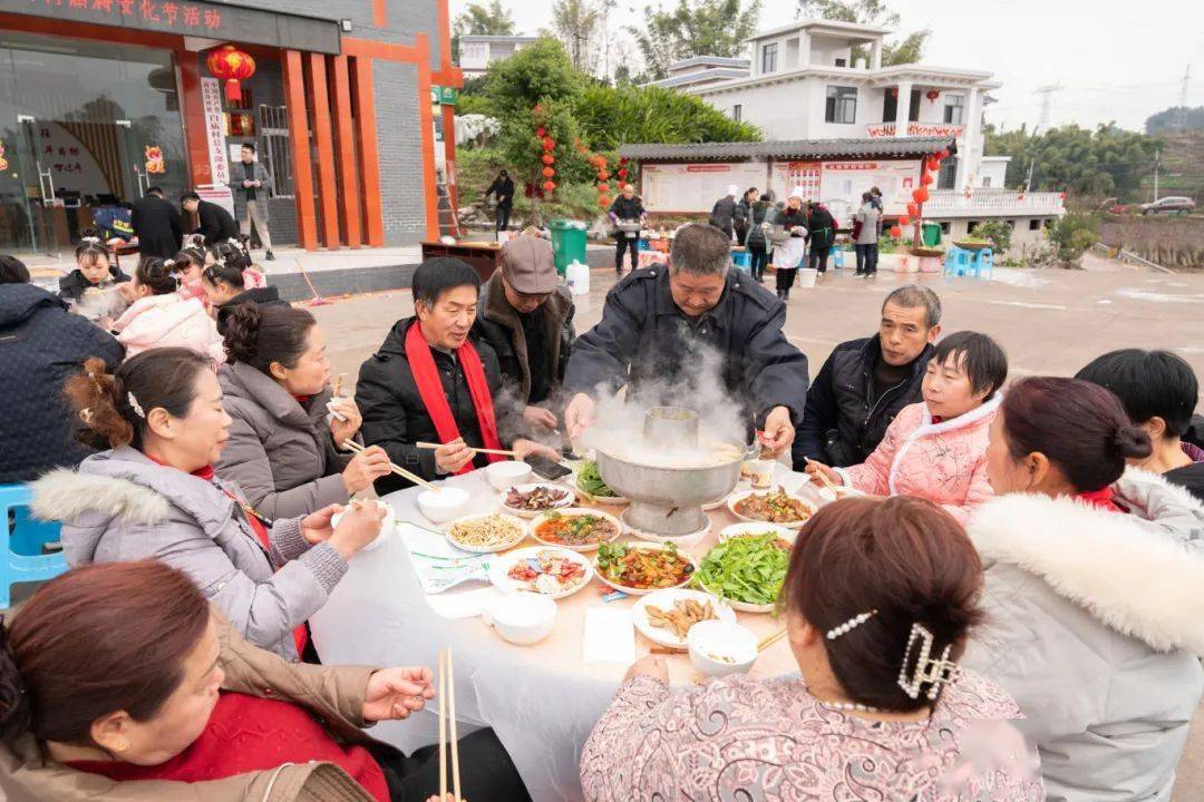 在沙河吃春酒!好耍!_美乡村_原文