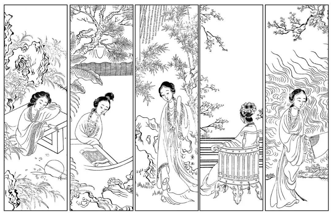 简笔画 手绘 线稿 1080_695