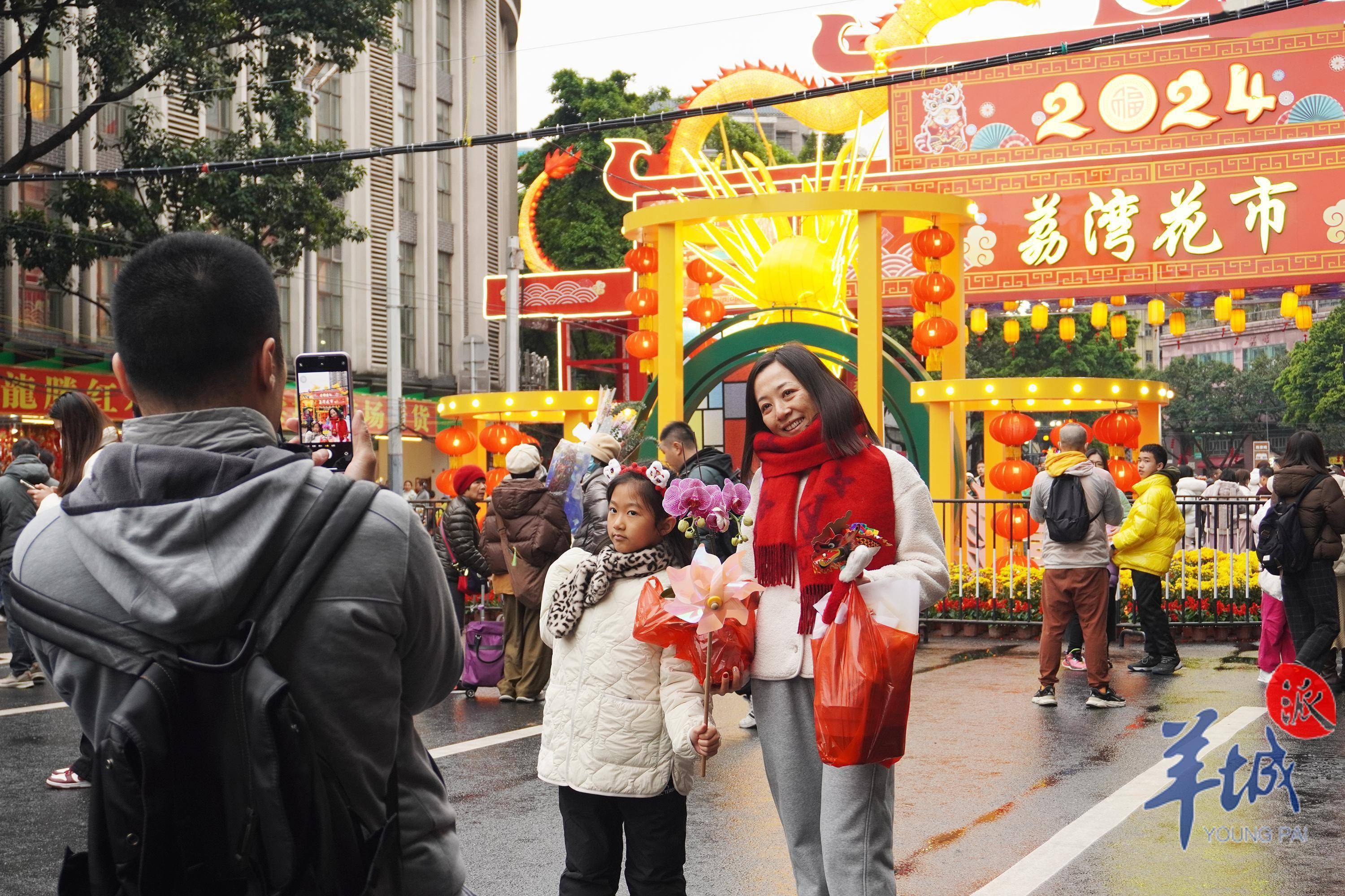 广州逛花市图片