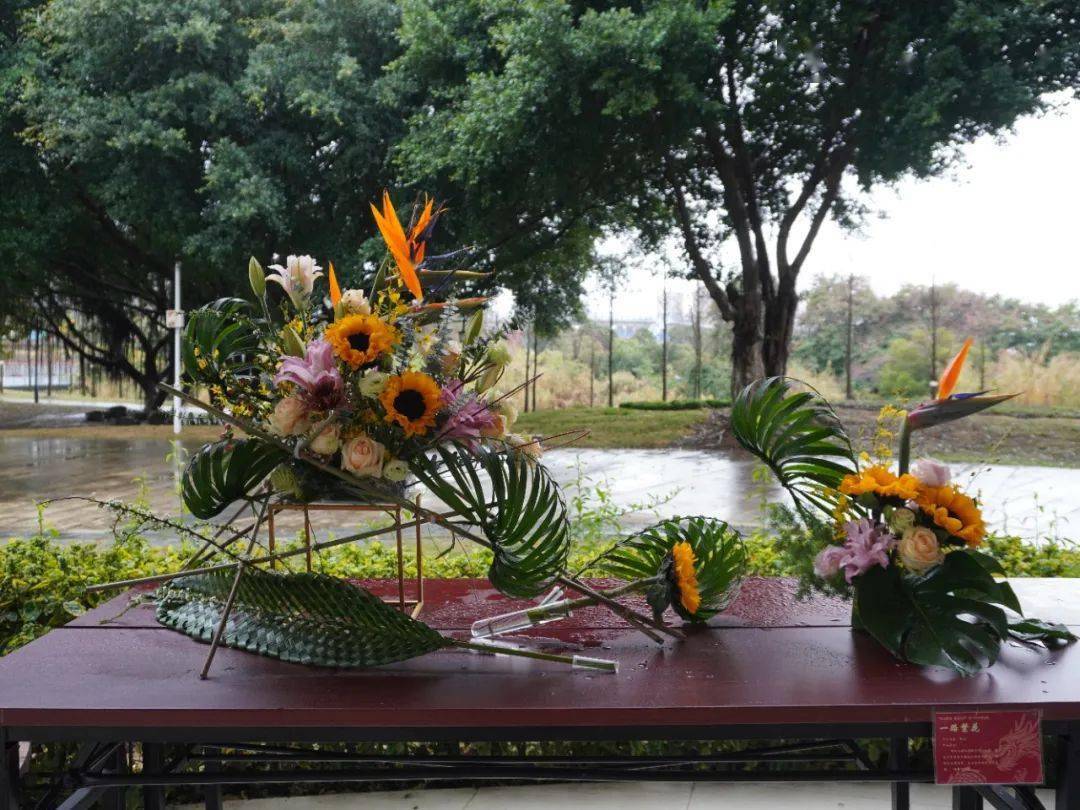 福州年 最有福 | 郁见新春 福龙呈祥,职工花艺作品展亮相沙滩公园