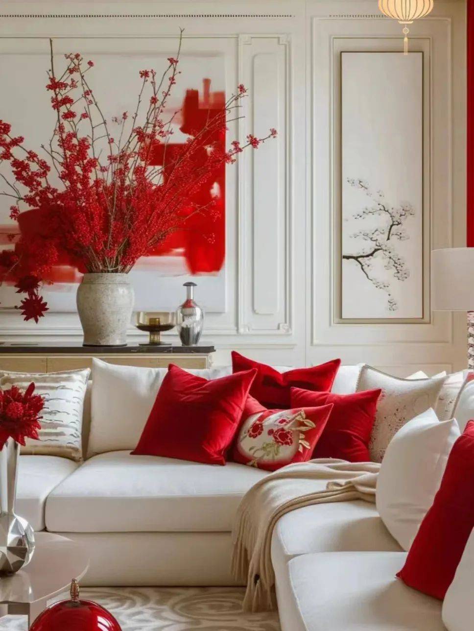 装饰家 · 年味浓浓的家居,最美不过中国红_红色_氛围_寓意