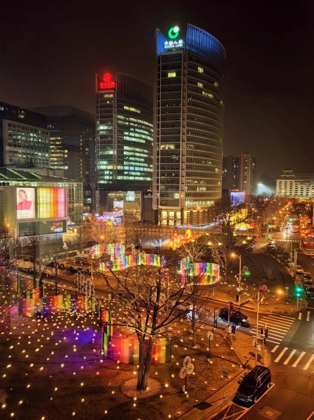 西城区夜景图片