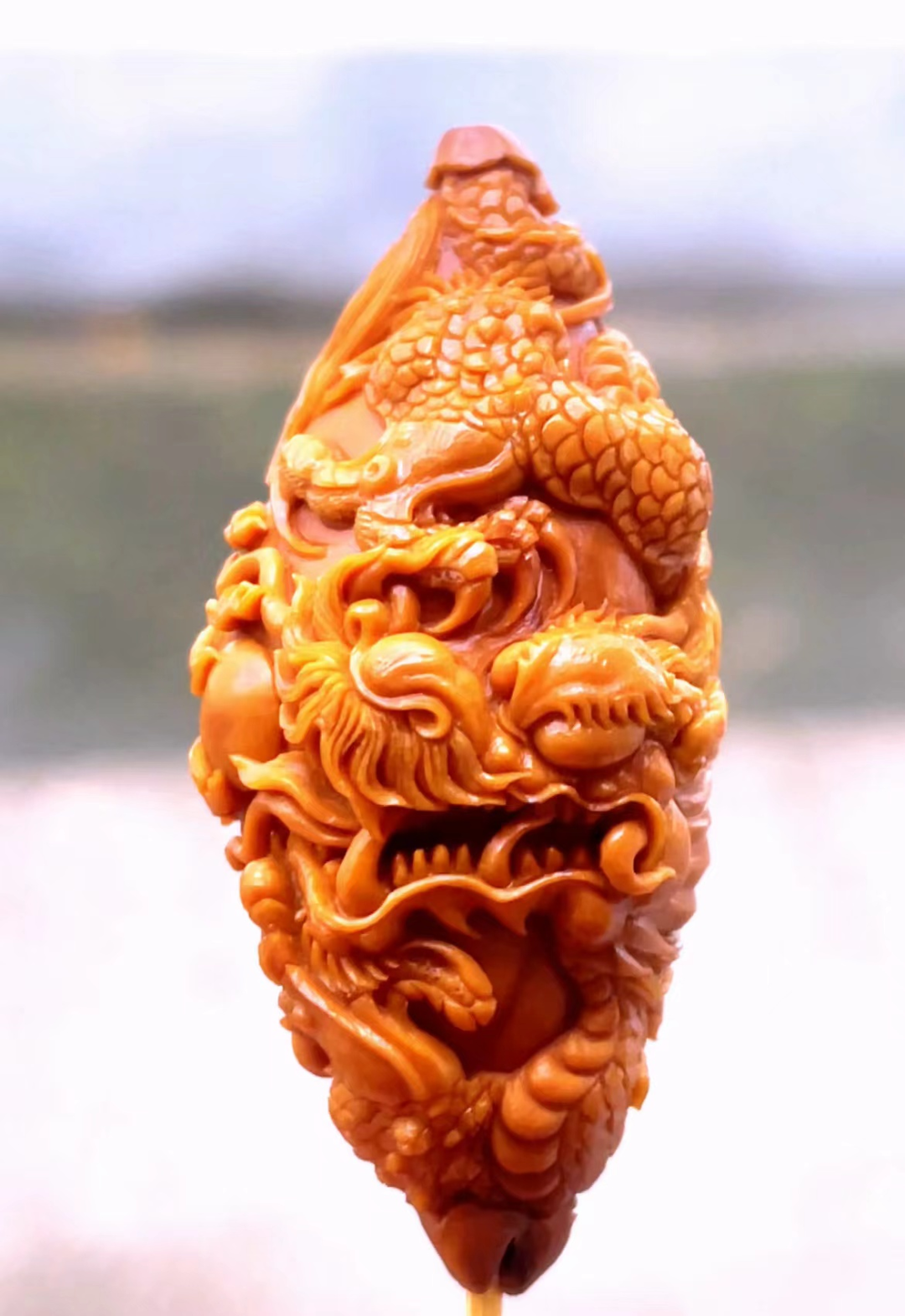 匠心贺岁!_作品_雕刻_祥云