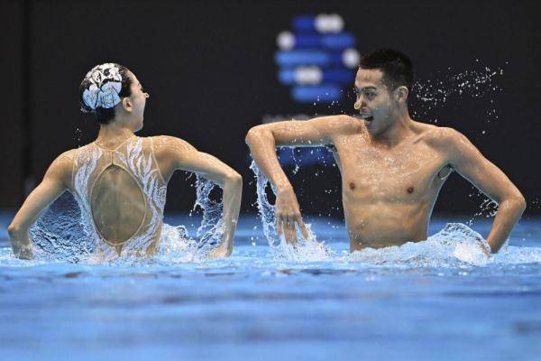 快讯：程文涛/石浩玙获得游泳世锦赛花样游泳混双自由自选冠军