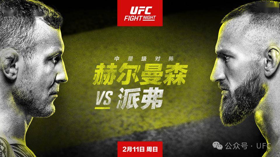ufc格斗之夜:赫尔曼森vs.派弗前瞻_比赛_branch_对手