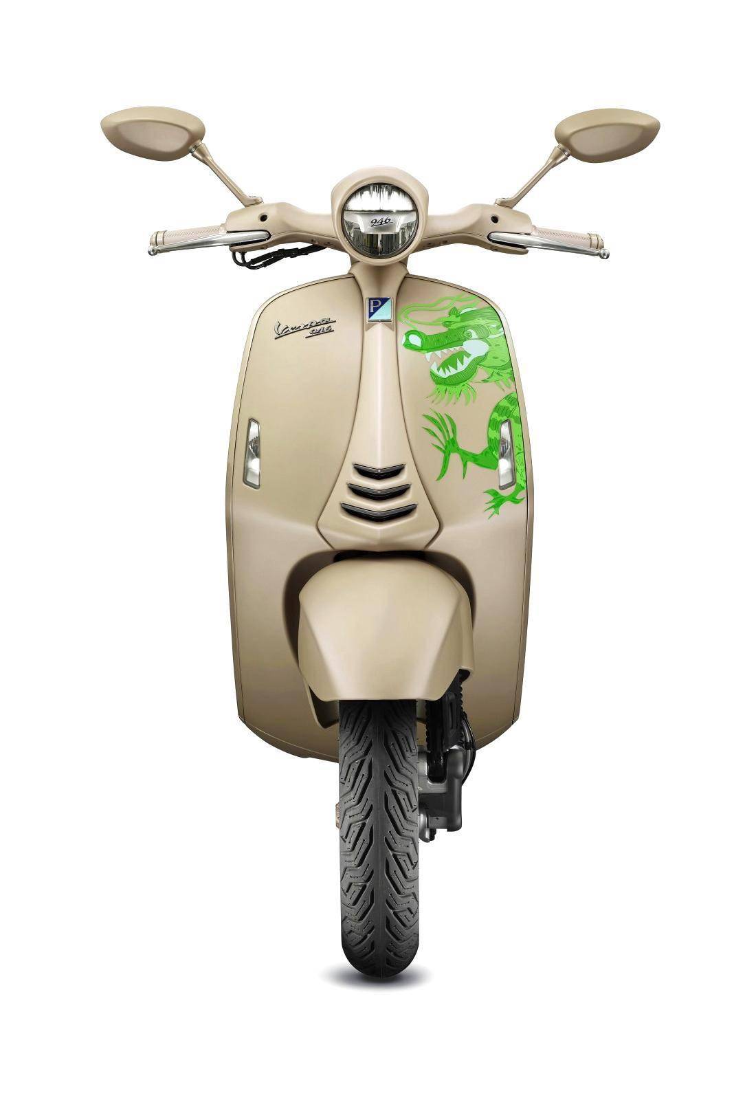 限量1888 辆的伟士 vespa 946 龙年特别版_搜狐汽车