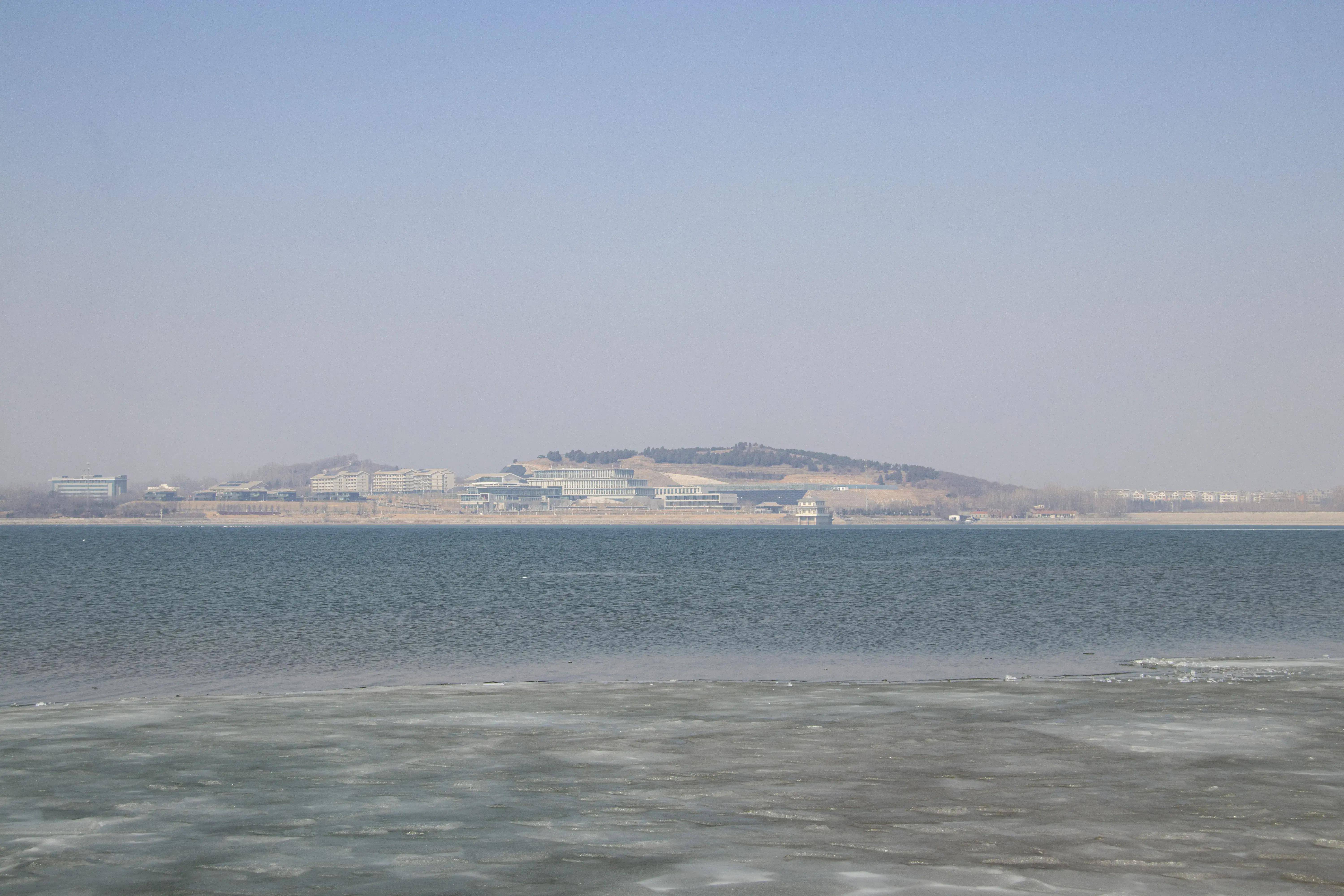 年初三,峡山水库景色