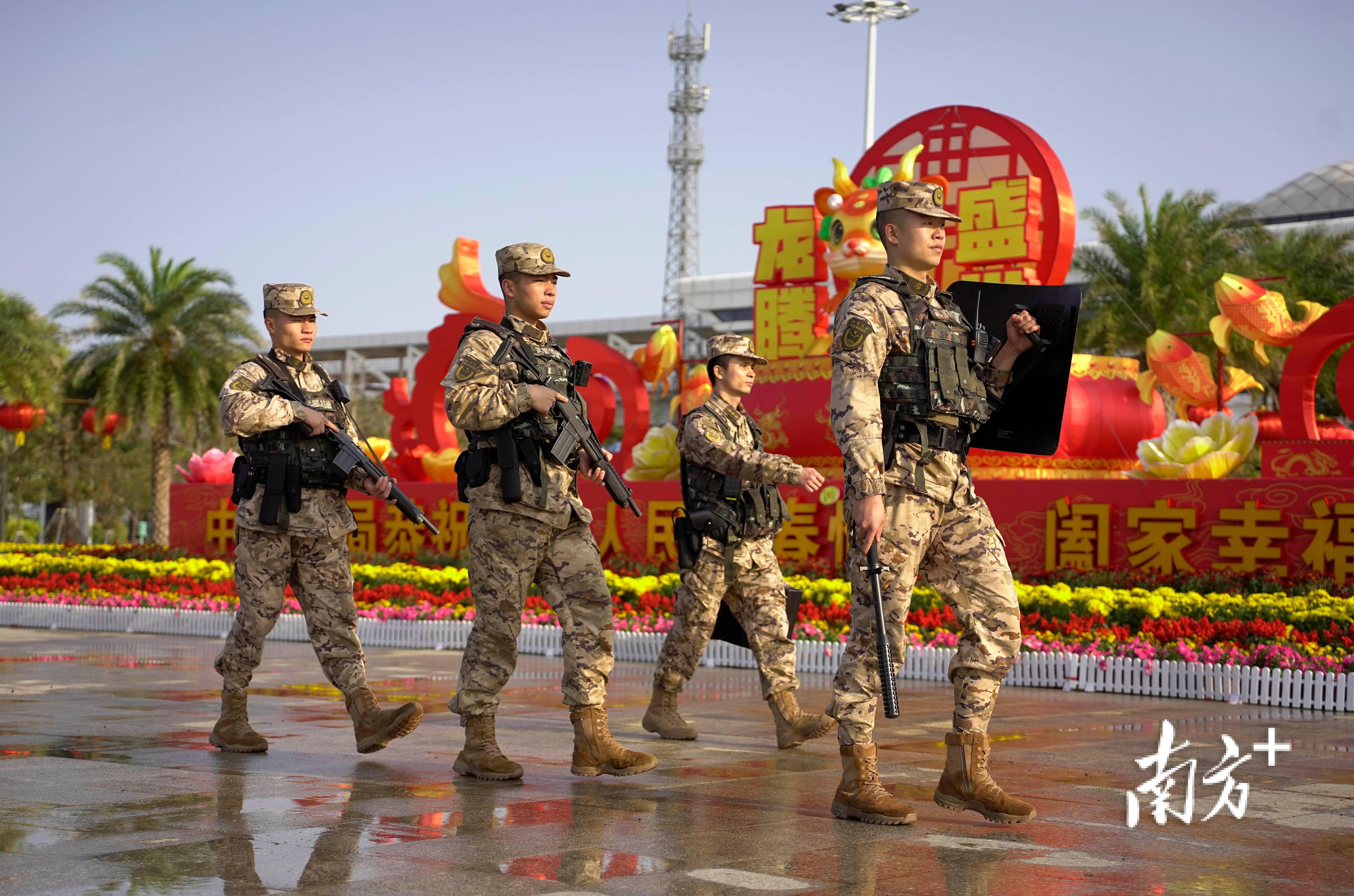 这个春节,阳江军营里武警官兵们这样过年……_人民_皮