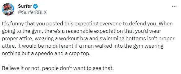 "美国妹子进健身房被要求离开,她录下,却