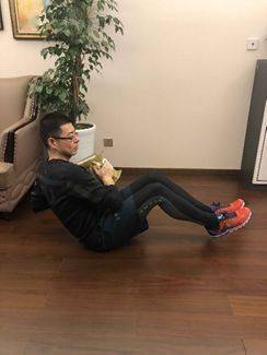 锻炼目的:增强腹肌力量14,俄罗斯转体锻炼目的:增强小腿肌肉力量13