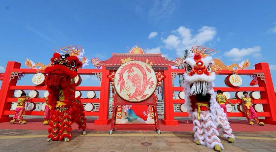 2024岭南传统醒狮邀请赛在增城举行_表演