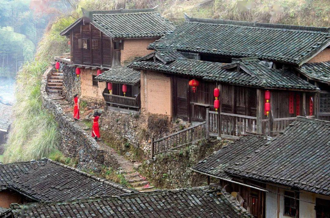 请看长汀古城游