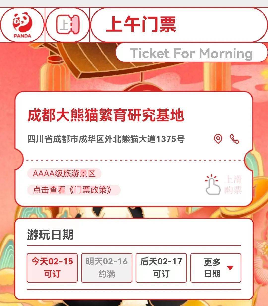 出游注意→_成都_门票_大熊猫